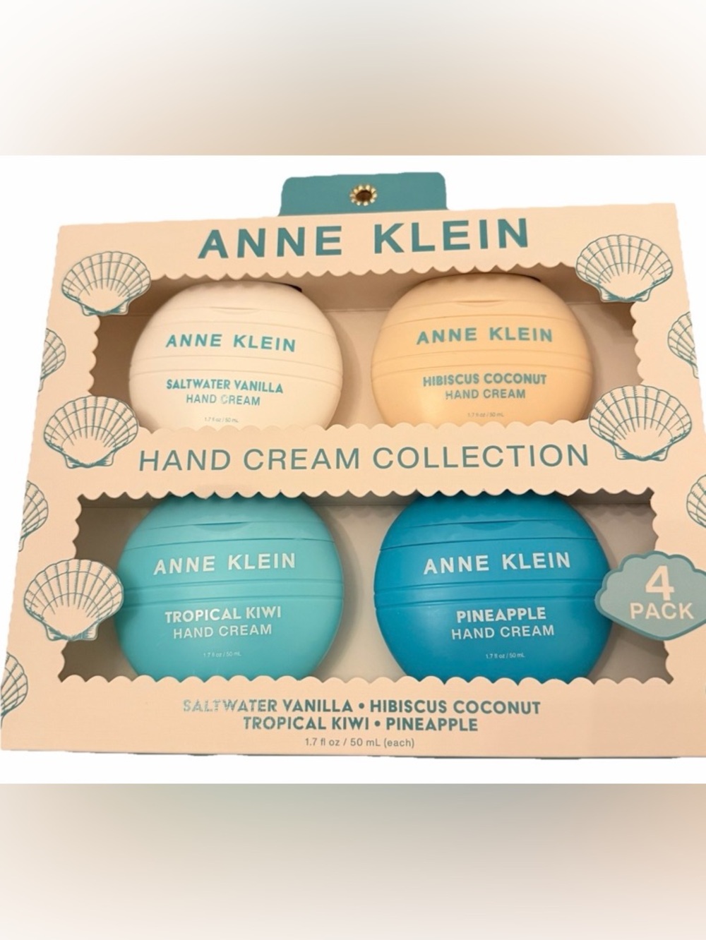 Anne Klein Hand Cream Collection Set of 4 NIB